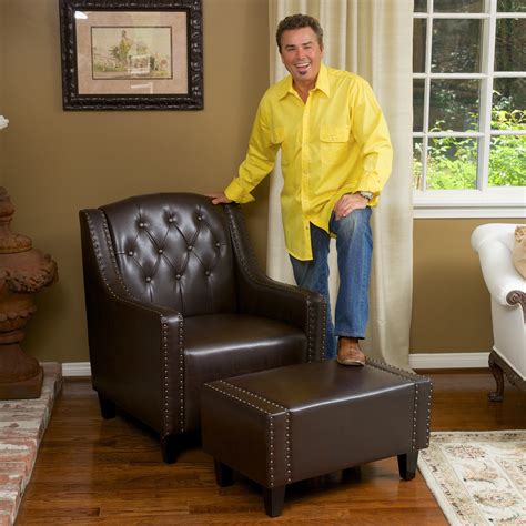 5 Inches (seat depth). . Christopher knight home furniture